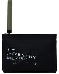 Givenchy - Tote' Canvas Pouch - Lyst