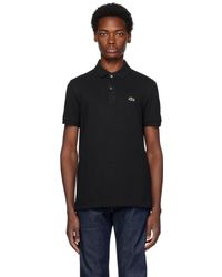 Lacoste - Black Slim-fit Polo - Lyst