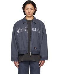 THUG CLUB - ネイビー Dickiesエディション Tc Eisenhower デニムジャケット - Lyst