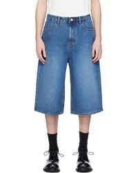 Adererror - ブルー Sig; Trs Tag 01 デニムショートパンツ - Lyst