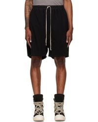 Rick Owens - Tower Long Boxers Butt Zip Shorts - Lyst