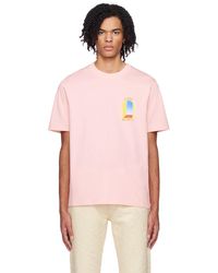 Casablancabrand - Pink '' T-shirt - Lyst