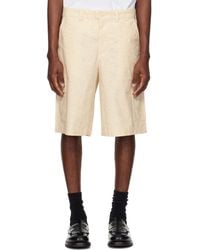 Lacoste - Straight Fit Printed Bermuda Shorts - Lyst