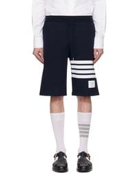 Thom Browne - Classic Loopback 4-Bar Shorts - Lyst
