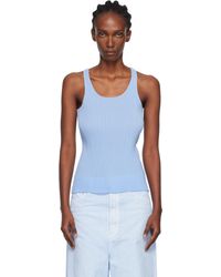 Issey Miyake - Hatching Bottoms Tank Top - Lyst