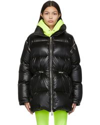 Givenchy A-line Puffer Jacket, Quilted Pattern in Black | Lyst