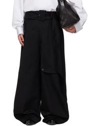 Egonlab - Belted Trench Trousers - Lyst
