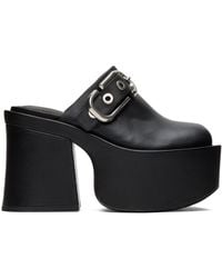 Marc Jacobs - Black 'the J Marc Leather' Mules - Lyst