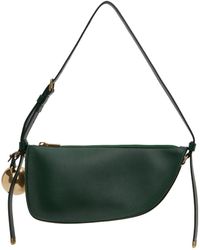 Burberry - Mini sac à bandoulière vert à breloque graphique - Lyst