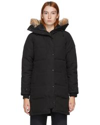 Canada Goose Black Down Black Label Shelburne Parka