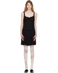 OPEN YY - Flapper Pleats Midi Dress - Lyst