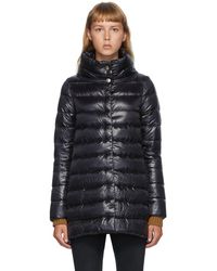 Herno Manteau en duvet noir Amelia