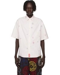 KENZO - オフホワイト Paris Futura 2000エディション エンブロイダリー シャツ - Lyst