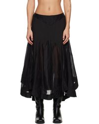 Our Legacy - Petti Midi Skirt - Lyst
