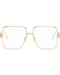 Loewe - Oversize Square Retro Glasses - Lyst