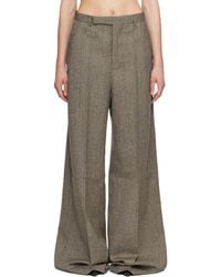 Rick Owens - Tower Wide Tailored Trousers - Lyst