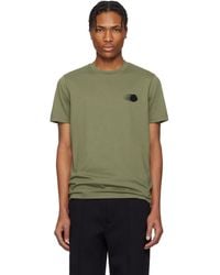 Moncler - Faded Logo Motif Cotton T-Shirt - Lyst