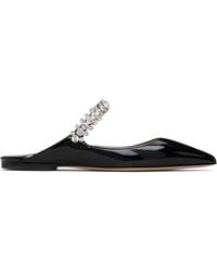 Jimmy Choo - Ssense Exclusive Bing Slip-On Flats - Lyst