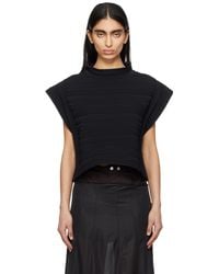 Pleats Please Issey Miyake - February Crêpe Knit Top - Lyst