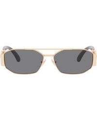 Versace - Medusa Biggie Sunglasses - Lyst