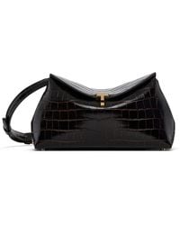 TOTEME - T-Lock Croco-Embossed Clutch - Lyst