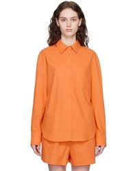 Frankie Shop - Orange Lui Shirt - Lyst