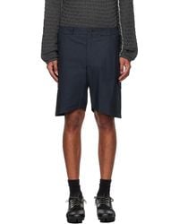 NULLUS 8-Pocket Cargo Shorts in Black for Men | Lyst