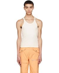 Dion Lee - White E-hook Tank Top - Lyst
