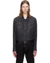 DSquared² - Western Denim Shirt - Lyst