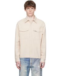Represent - Off- Textured Long Sleeve Shirt - Lyst