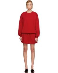 Sandy Liang - レッド Kazia ニット ミニワンピース - Lyst