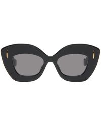 Loewe - Black Retro Screen Sunglasses - Lyst