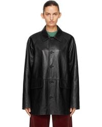 DUNST - Lily Alter-Leather Half Jacket - Lyst