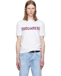 DSquared² - Vintage Fade Cool Football Fit T-Shirt - Lyst