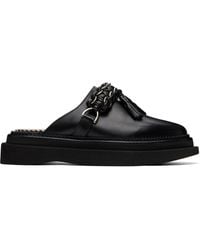 Toga Virilis - Hard Leather Slip-On Loafers - Lyst