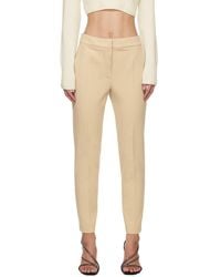 Max Mara - Beige Pegno Trousers - Lyst