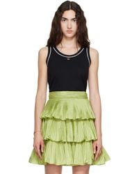 Valentino - Cotton Jersey Vlogo Tank Top - Lyst