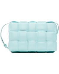 Bottega Veneta - Blue Padded Cassette Shoulder Bag - Lyst