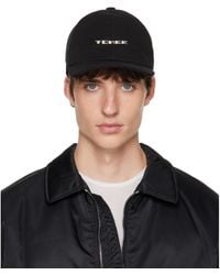 Rick Owens - Tower Embroidery Baseball Cap - Lyst