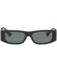 Versace - Medusa Glam Rectangular Sunglasses - Lyst
