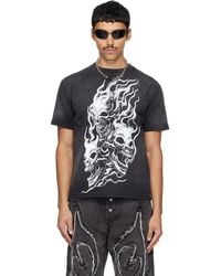 THUG CLUB - Three Riding Skull Dirt T-Shirt - Lyst