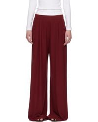 Leset - Lauren Pleated Pocket Trousers - Lyst