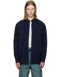 Dries Van Noten - Wool Overshirt - Lyst
