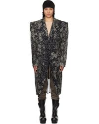 Rick Owens - Off- Hollywood Ricks Coat - Lyst