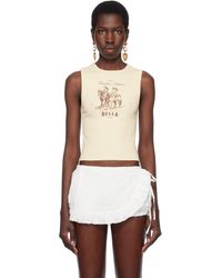 Frankie's Bikinis - ベージュ Bella Hadidエディション Reno タンクトップ - Lyst