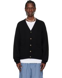 Vetements - Leather Crosses Cardigan - Lyst