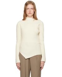 Rohe - Twisted Ribbed Superfine Wool Sweater - Lyst