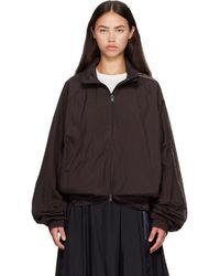 Y-3 - Burgundy Gradient 3-Stripes Nylon Track Jacket - Lyst