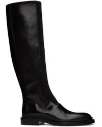 Jil Sander - Black Tall Boots - Lyst