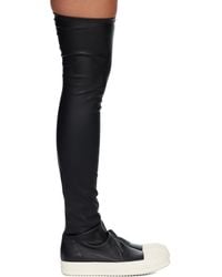 Rick Owens - Temple High Stocking Sneaks Sneakers - Lyst